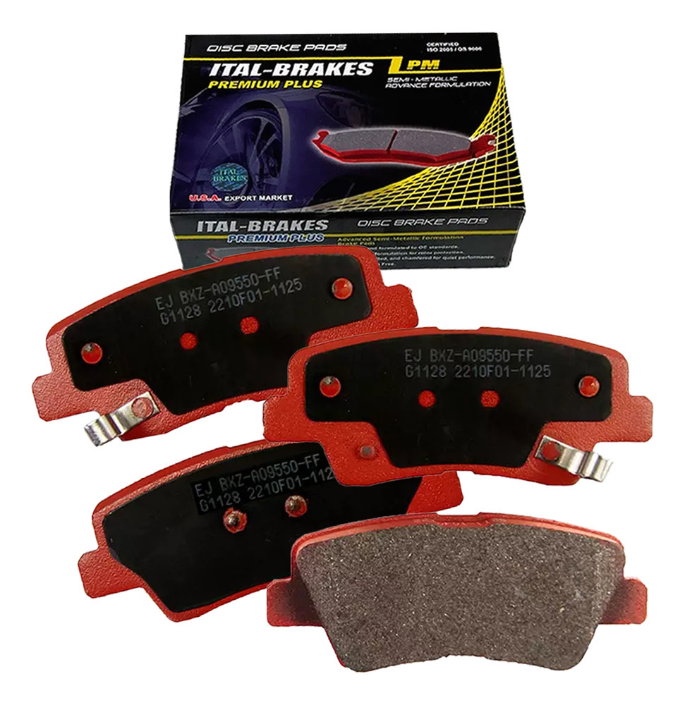 Pastilla Freno Ital Brakes Tras Para Kia Soul Ii 2015 2021