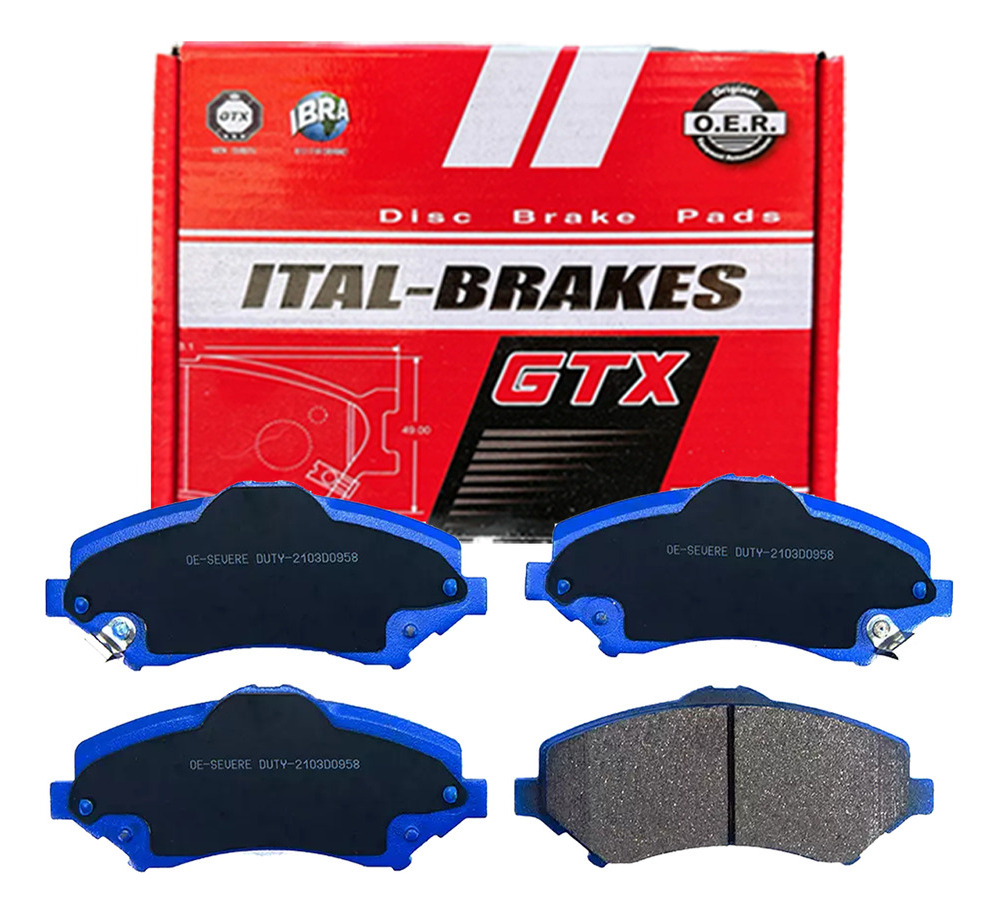 Pastilla Freno Gtx Delant Para Dodge Gran Caravan 2008 2013