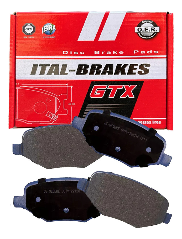 Pastilla Freno Gtx Trasera Para Ford Edge I 2007 2013