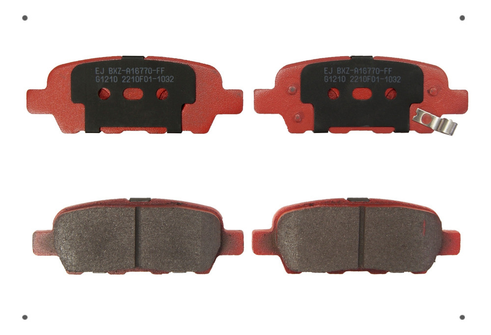 Pastilla Freno Ital Brakes Tras Para Nissan Juke 2010 2019