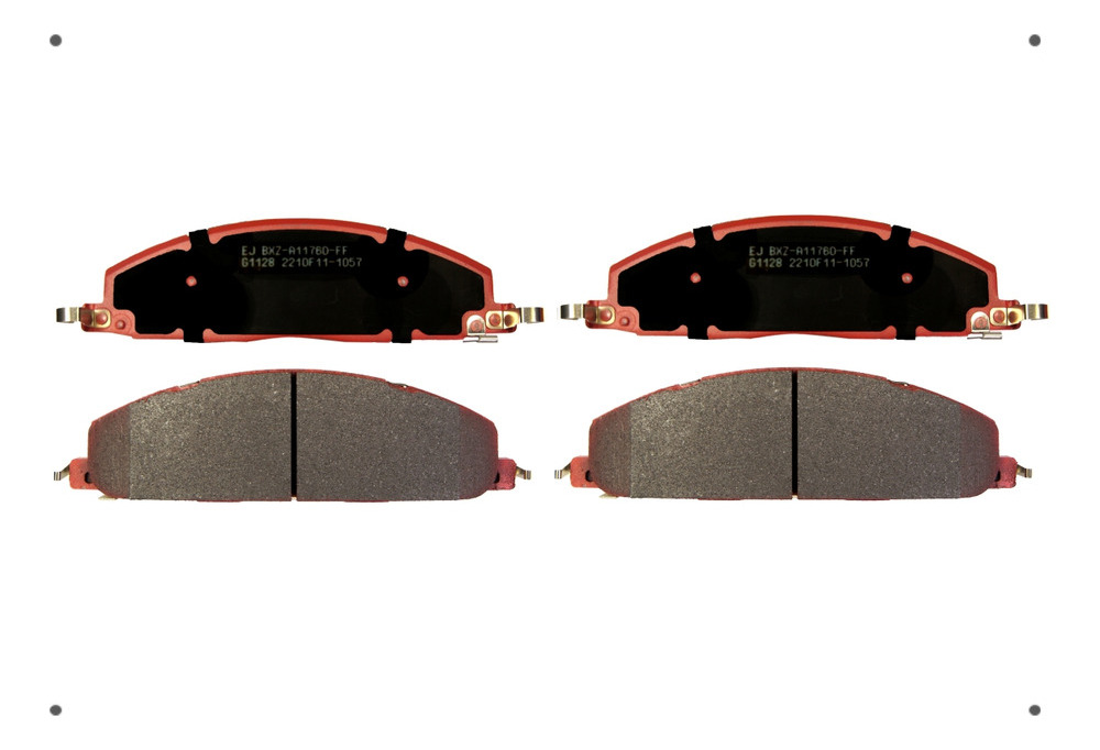 Pastilla Freno Ital Brakes Trasera Para Ram 2500 2014 2019