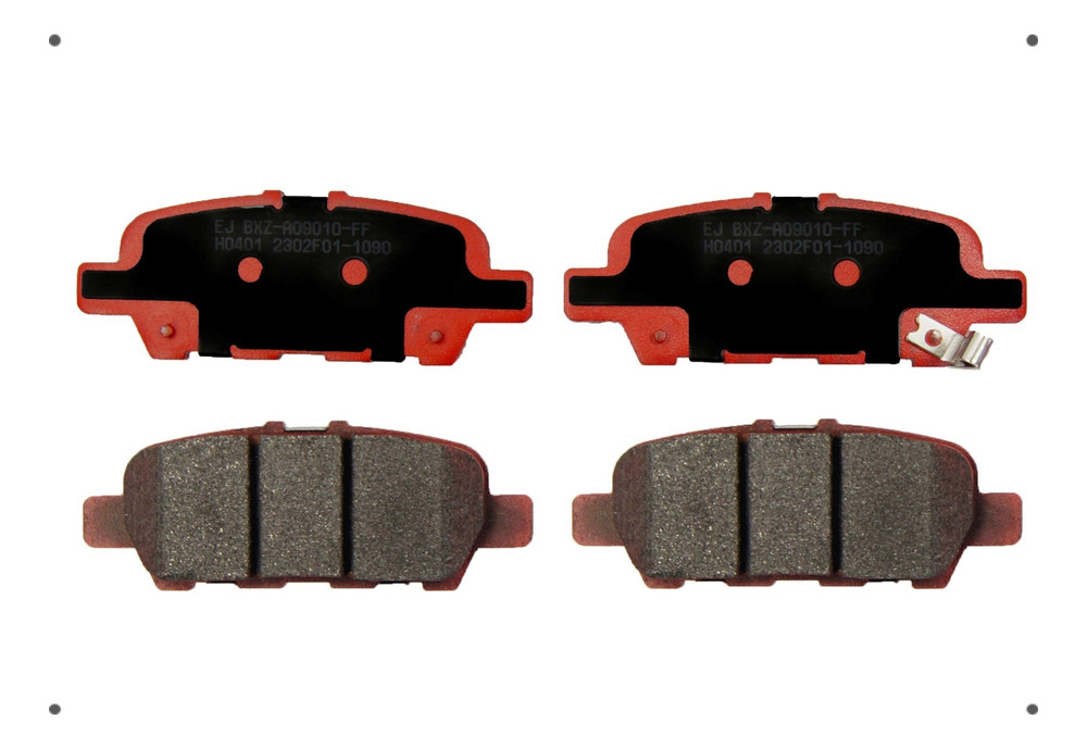 Pastilla Freno Ital Brakes Tras Para Suzuki Escudo 2009 2009