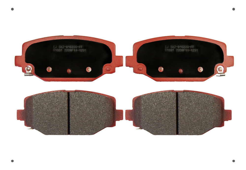 Pastilla Freno Ital Brakes Tras Para Dodge Caravan 2014 2017