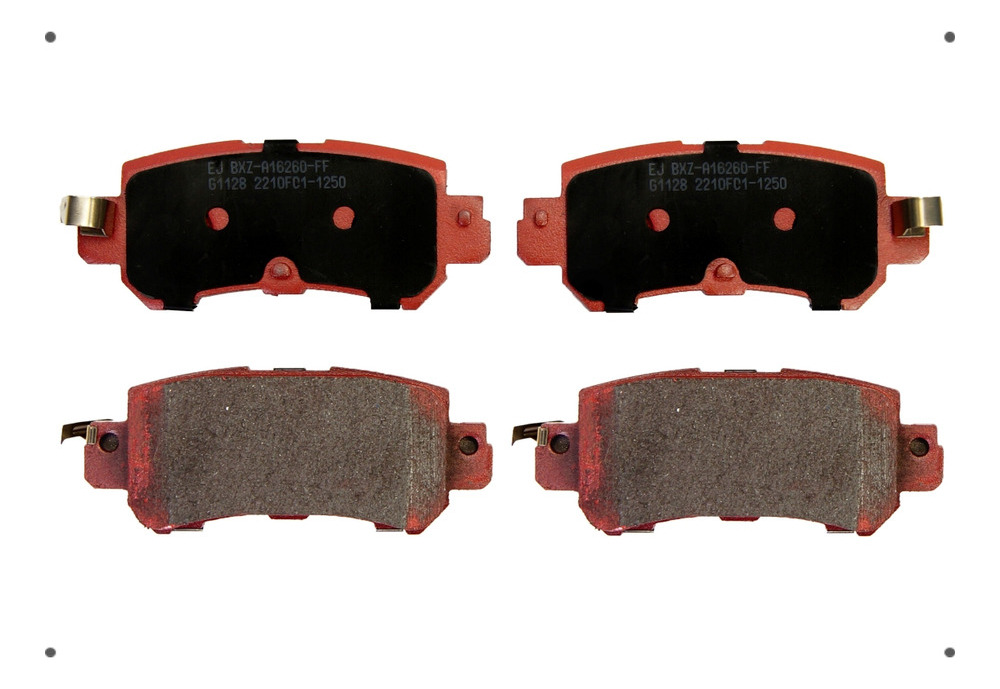 Pastilla Freno Ital Brakes Trasera Para Mazda Cx-3 2015 2024
