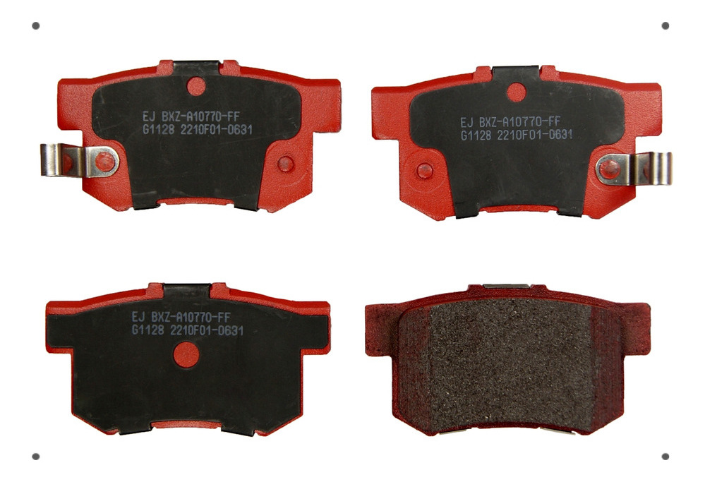 Pastilla Freno Ital Brakes Tras Para Honda Stream 2000 2012