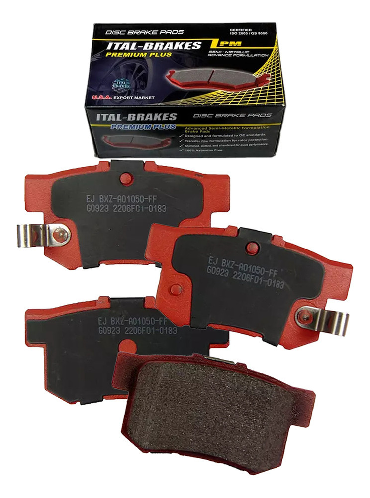 Pastilla Freno Ital Brakes Tras Para Great Wall H6 2015 2021