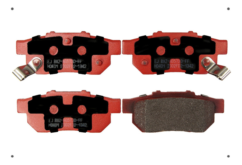 Pastilla Freno Ital Brakes Trasera Para Honda City 2013 2022