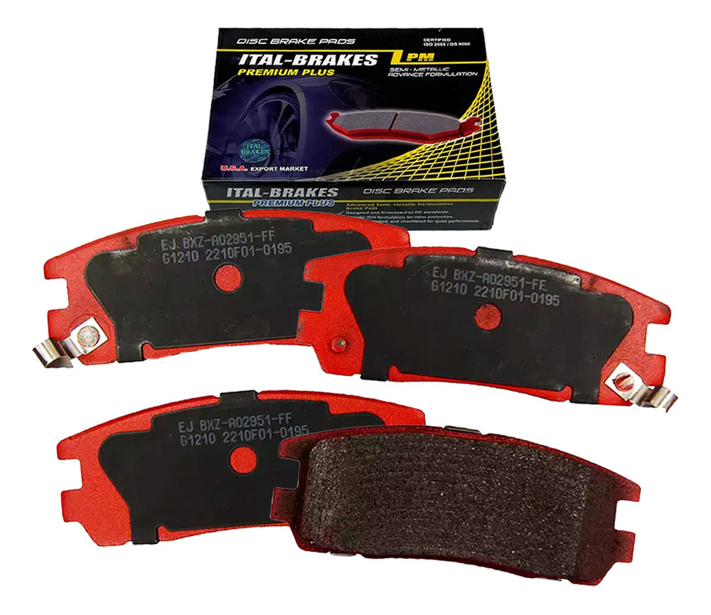 Pastilla Freno Ital Brakes Tras Para Great Wall H3 2008 2021