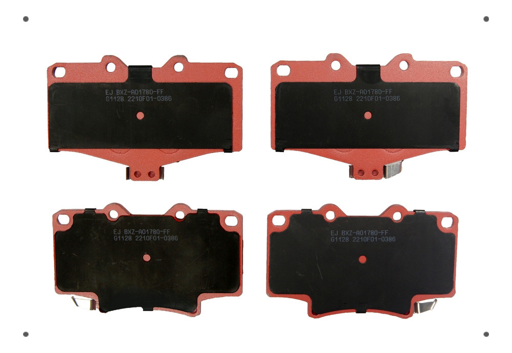 Pastilla Freno Ital Brakes Del Para Toyota Hilux 2000 2007