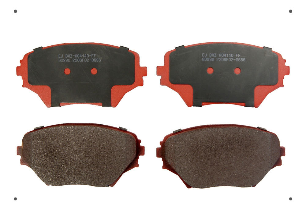 Pastilla Freno Ital Brakes Del Para Toyota Rav 4 2000 2008