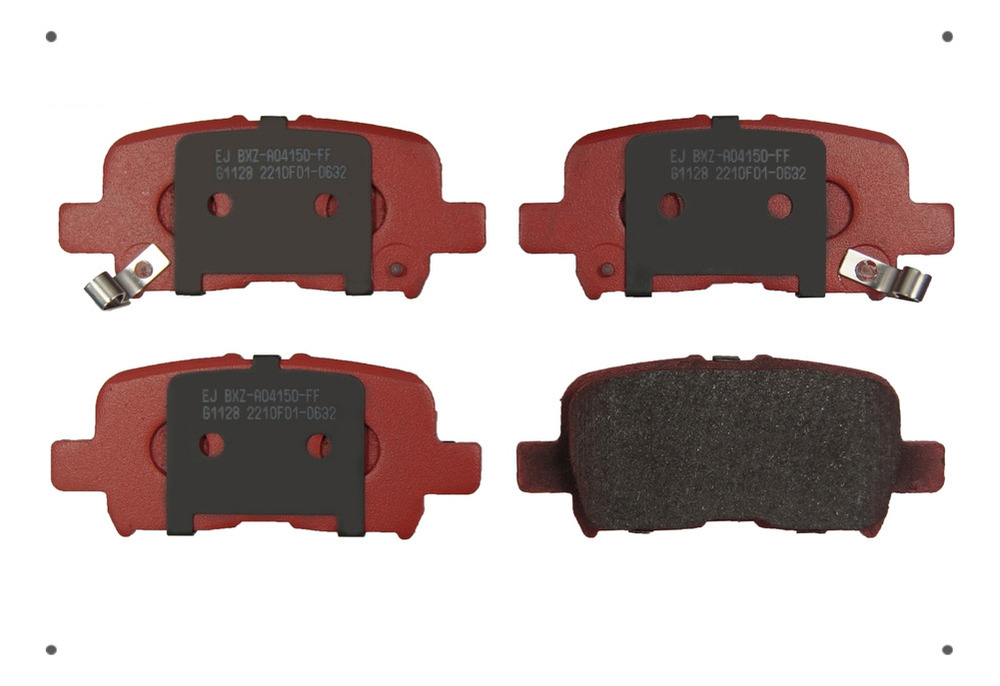Pastilla Freno Ital Brakes Tras Para Honda Pilot I 2003 2008