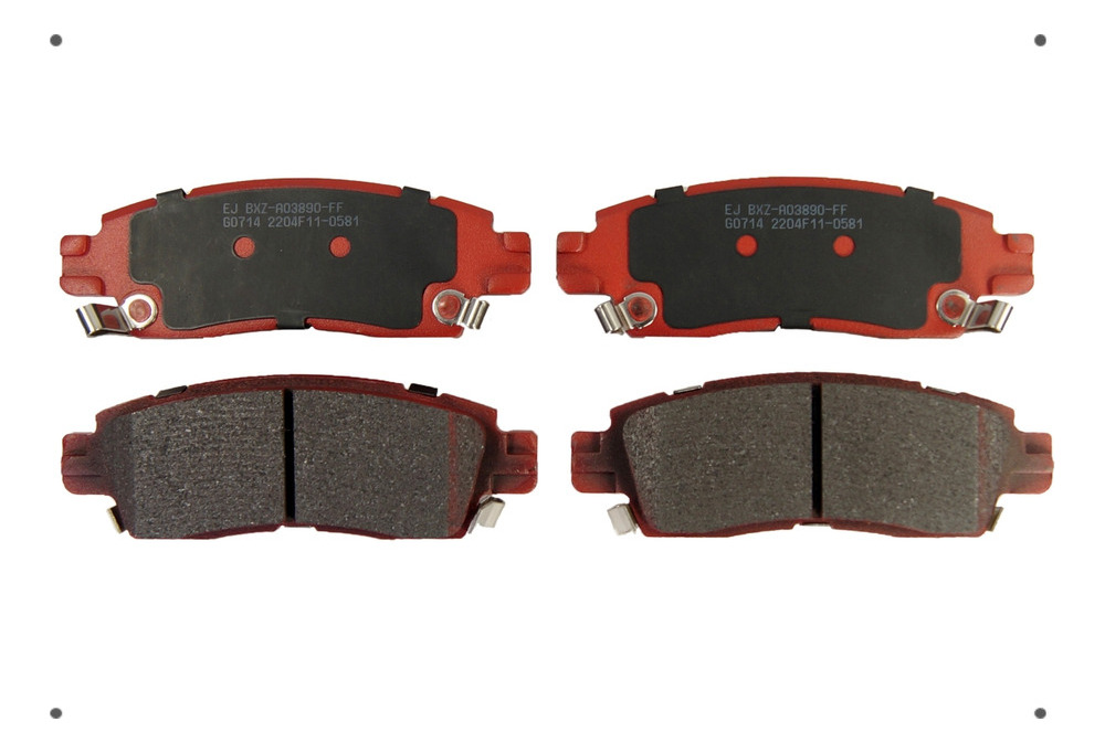 Pastilla Freno Ital Brakes Tras Para Chevrolet Ssr 2004 2005