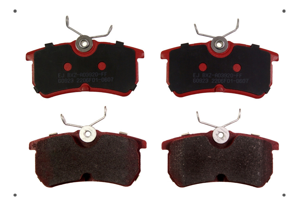 Pastilla Freno Ital Brakes Trasera Para Ford Focus 2000 2005