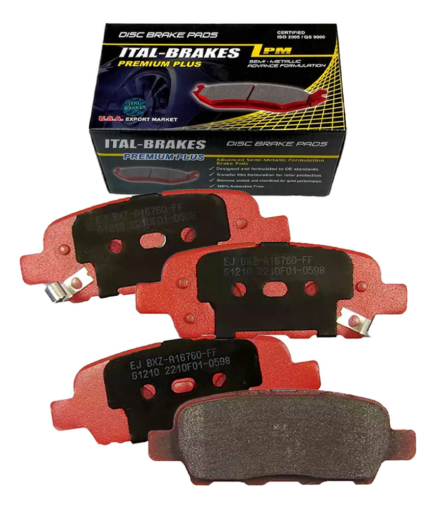 Pastilla Freno Ital Brakes Tras Para Infiniti Q50 2014 2020