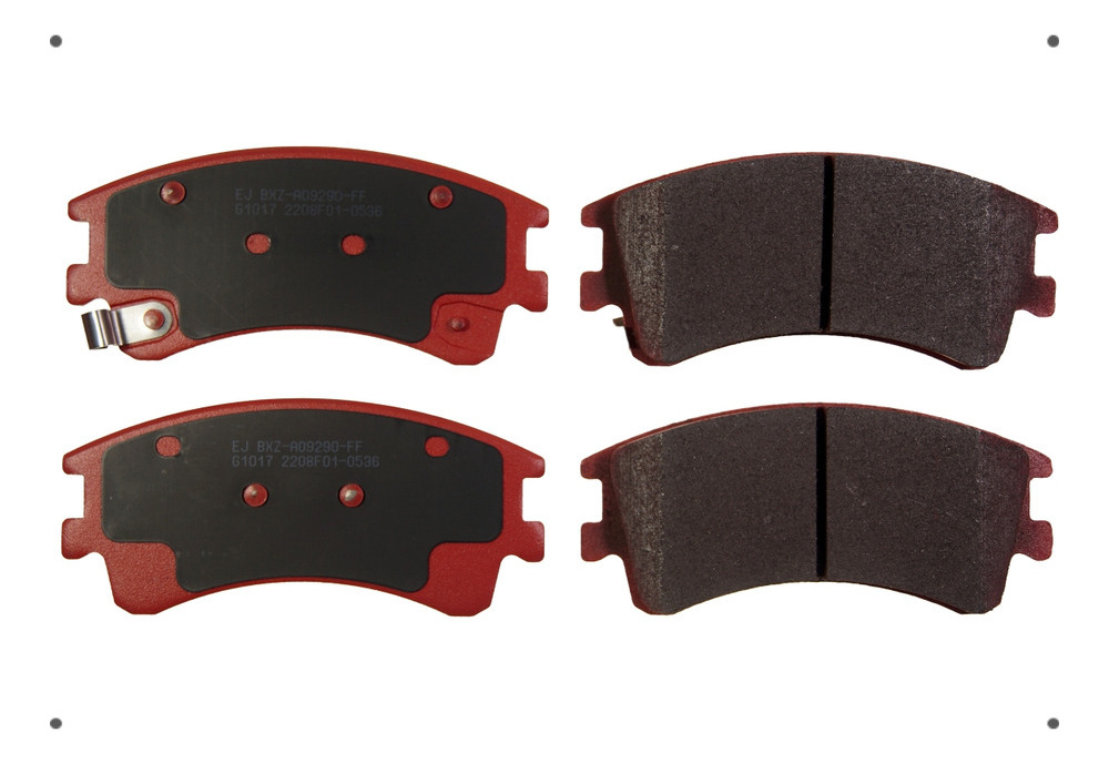 Pastilla Freno Ital Brakes Delantera Para Mazda 6 2003 2008