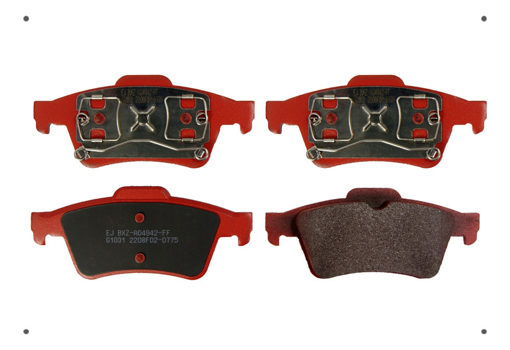 Pastilla Freno Ital Brakes Trasera Para Mazda 3 2010 2014