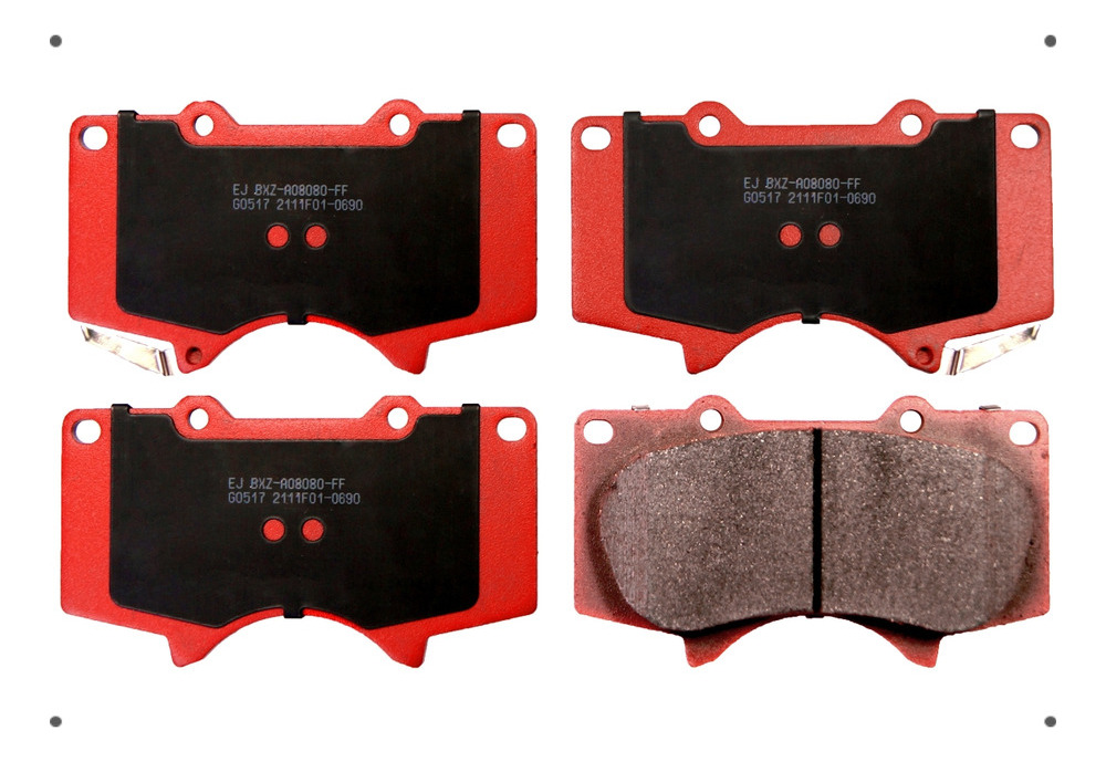 Pastilla Freno Ab Friction Del Para Toyota Hilux 2009 2024