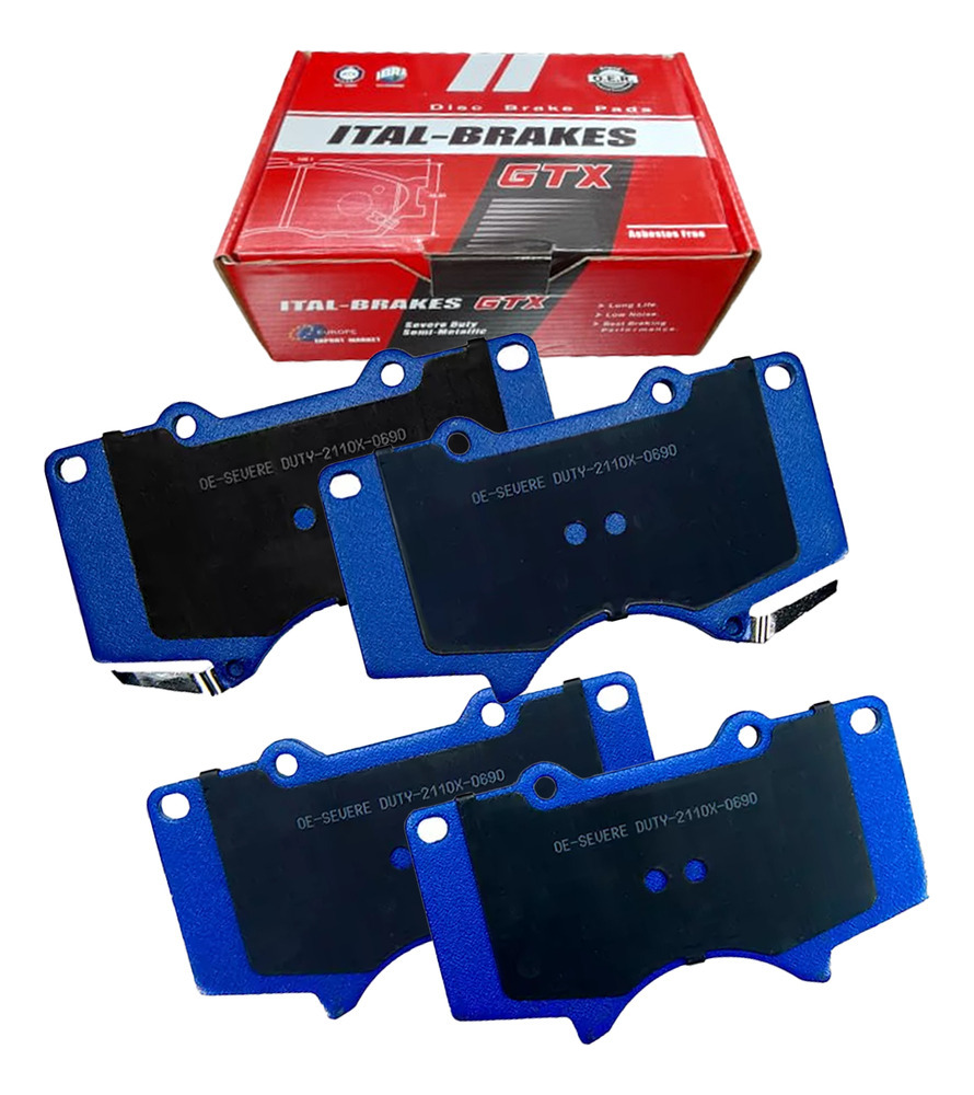 Pastilla Freno Gtx Delant Para Mitsubishi Montero 2015 2020