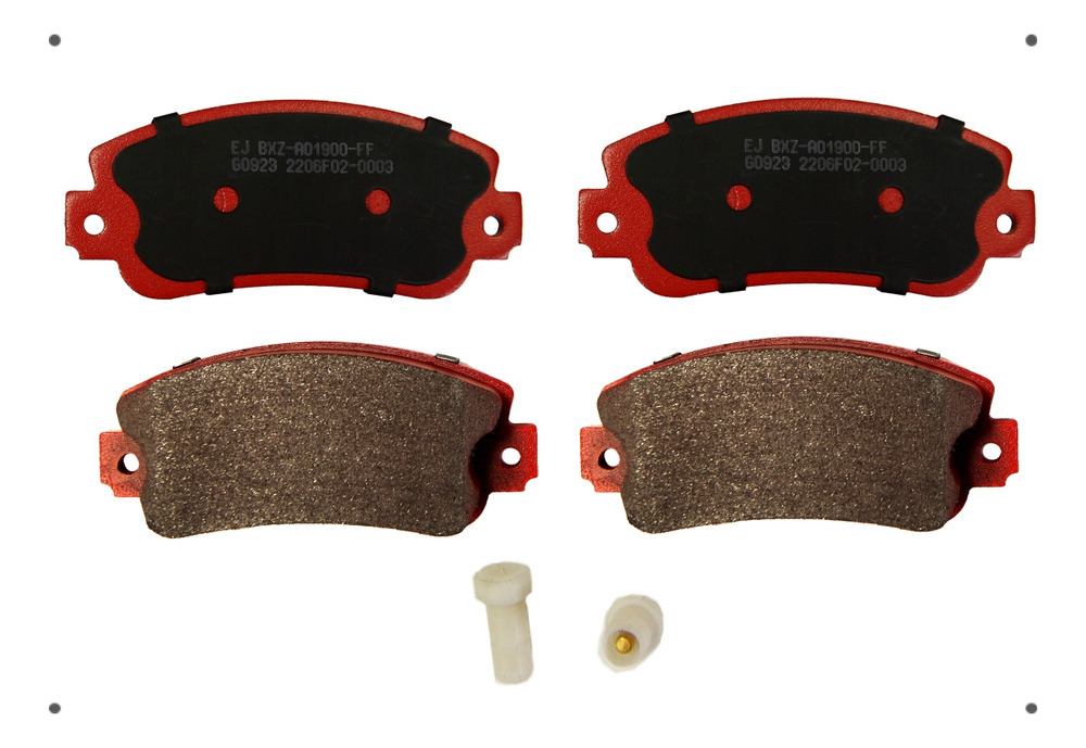 Pastilla Freno Ital Brakes Delantera Para Fiat Uno 2000 2004