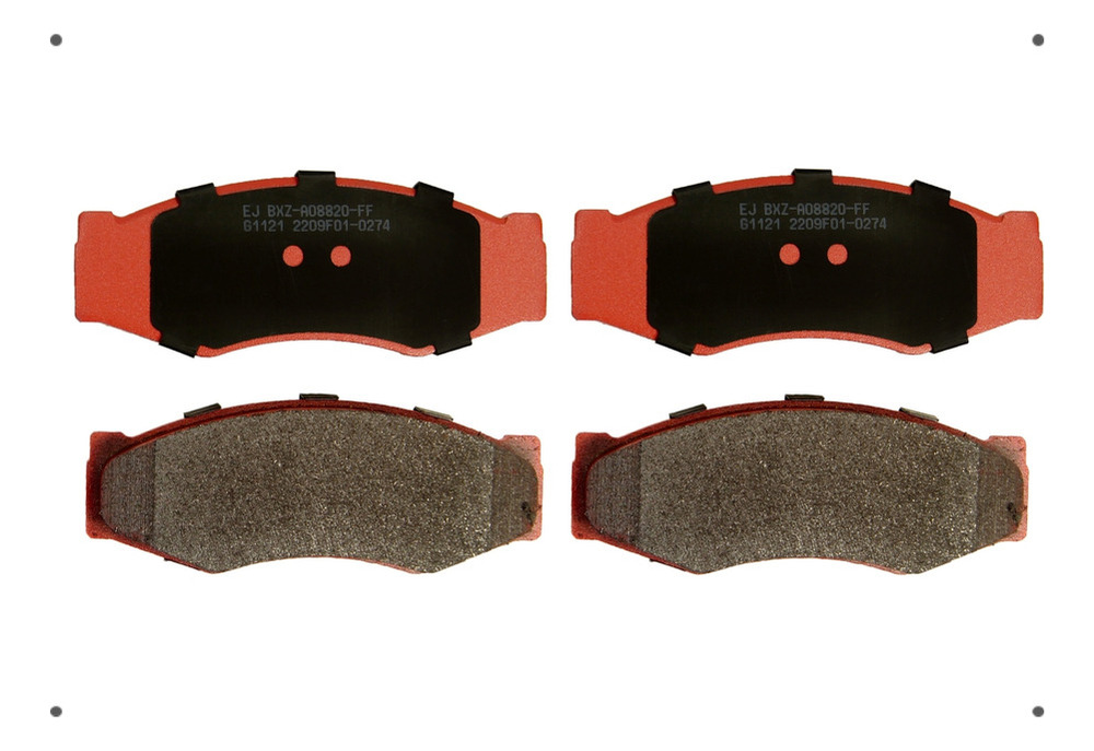 Pastilla Freno Ital Brakes Del Para Nissan Terrano 2000 2001