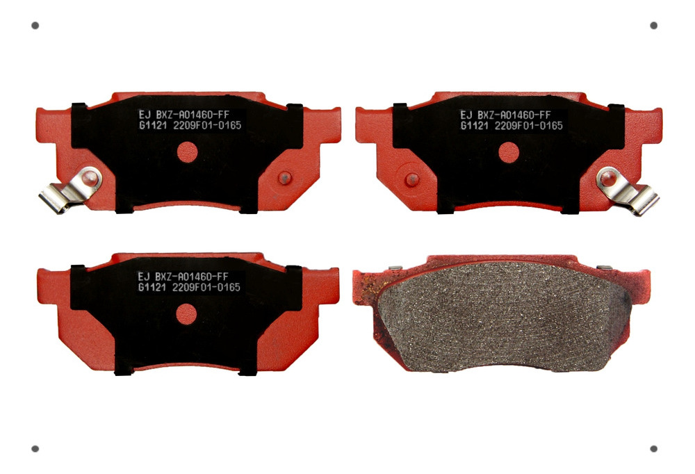 Pastilla Freno Ital Brakes Delant Para Honda Fit I 2000 2008