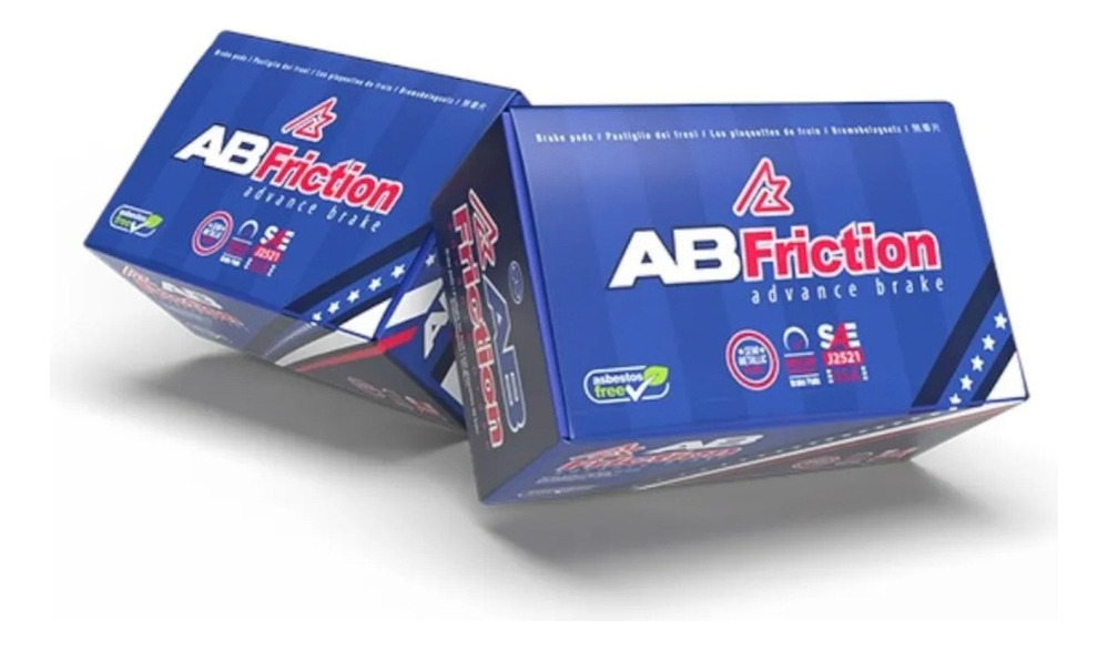 Pastilla Freno Ab Friction Del Para Toyota Corolla 2000 2000