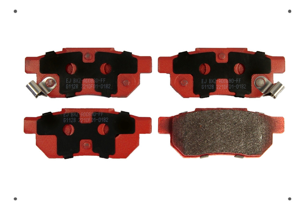 Pastilla Freno Ital Brakes Tras Para Honda Fit Iii 2013 2016
