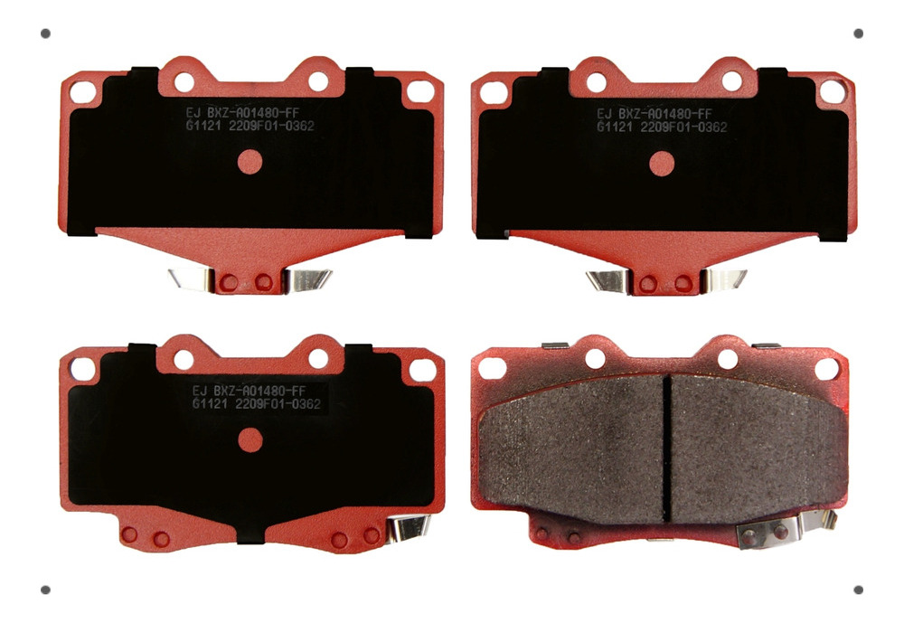 Pastilla Freno Ab Friction Del Para Toyota Hilux 2000 2004