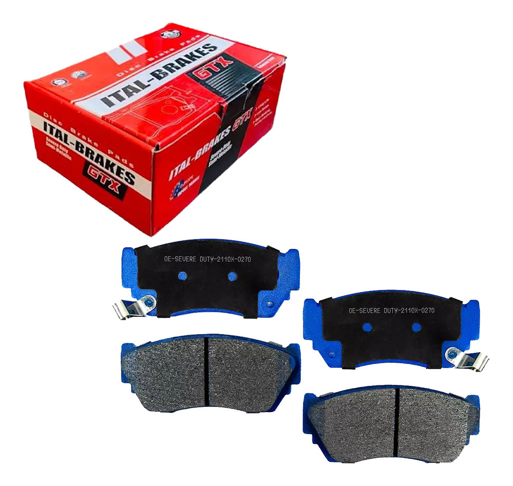 Pastilla Freno Ital Brakes Delant Para Nissan V16 2000 2011