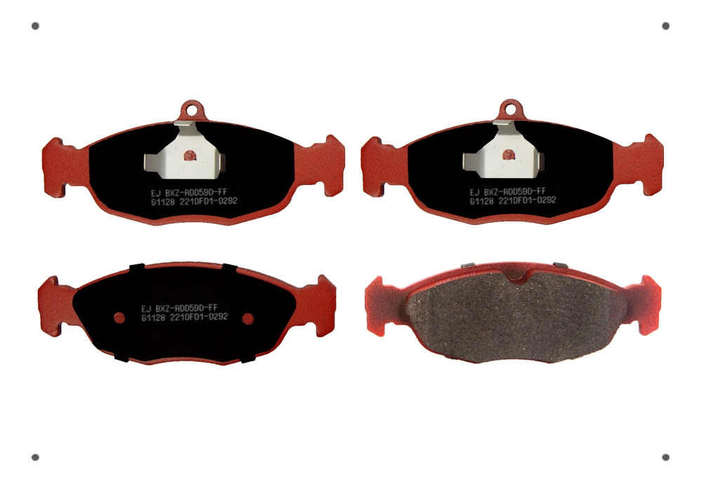 Pastilla Freno Ab Friction Delant Para Opel Corsa 2000 2014