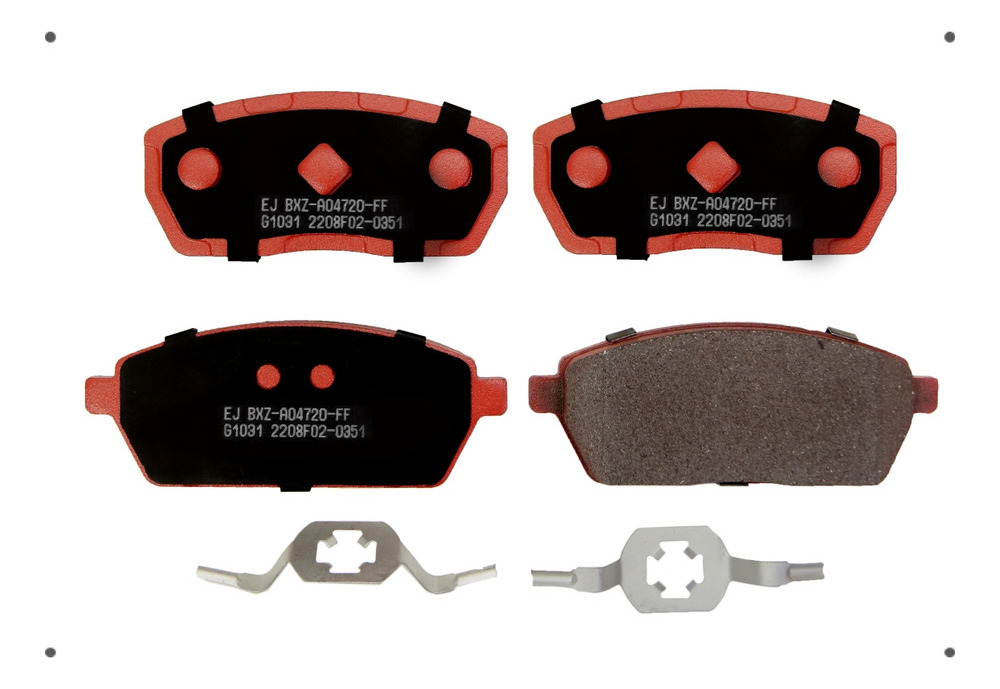 Pastilla Freno Ital Brakes Del Para Hafei Zhongyi 2007 2013