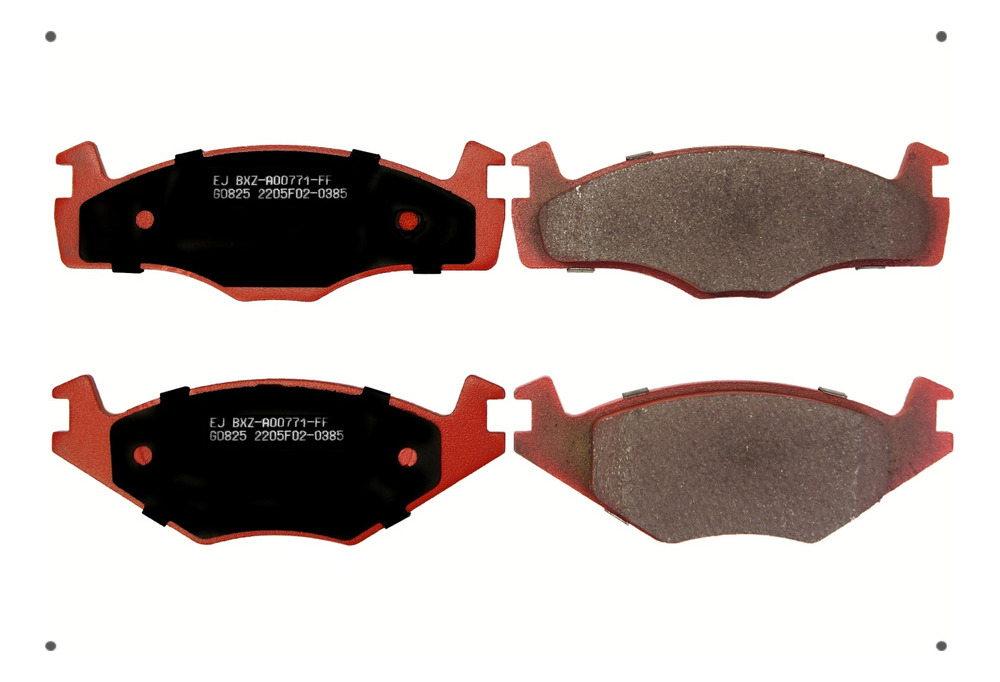 Pastilla Freno Ital Brakes Delant Para Seat Ibiza 2000 2004