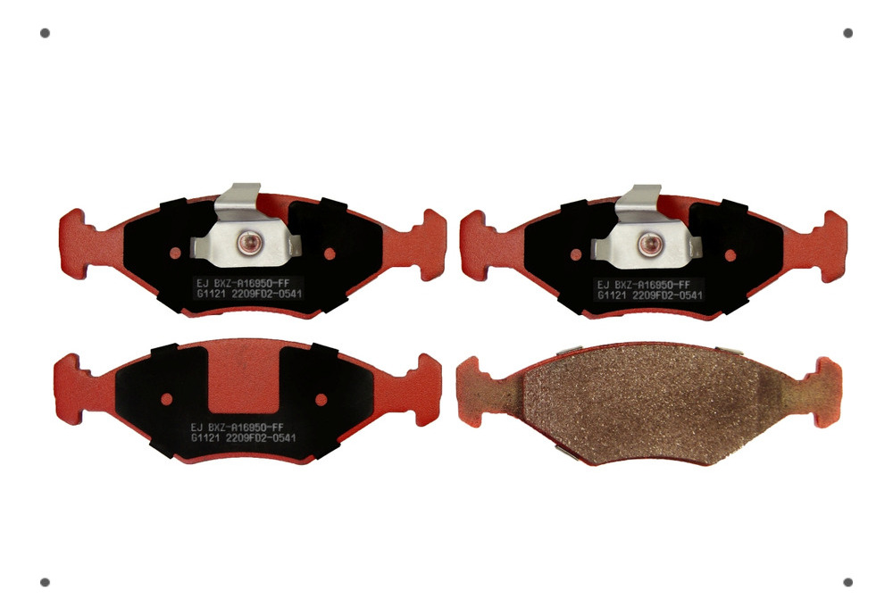 Pastilla Freno Ital Brakes Del Para Fiat Palio Ii 2000 2004