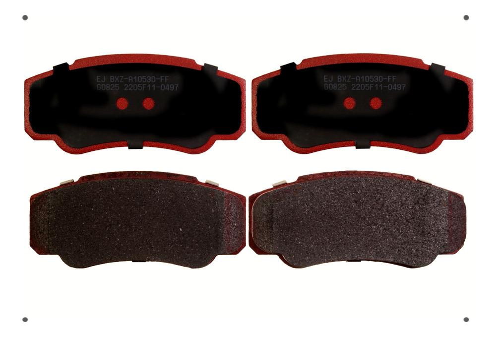 Pastilla Freno Ital Brakes Tras Para Fiat Ducato 2003 2006