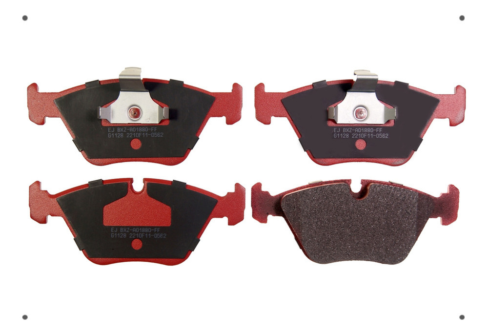 Pastilla Freno Ital Brakes Delant Para Bmw 330ci 2000 2004