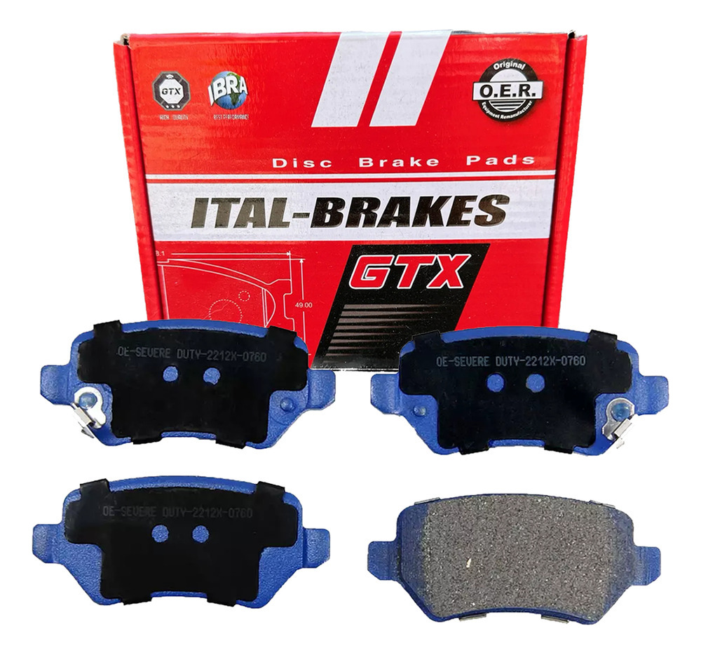 Pastilla Freno Gtx Trasera Para Chevrolet Astra 2006 2012