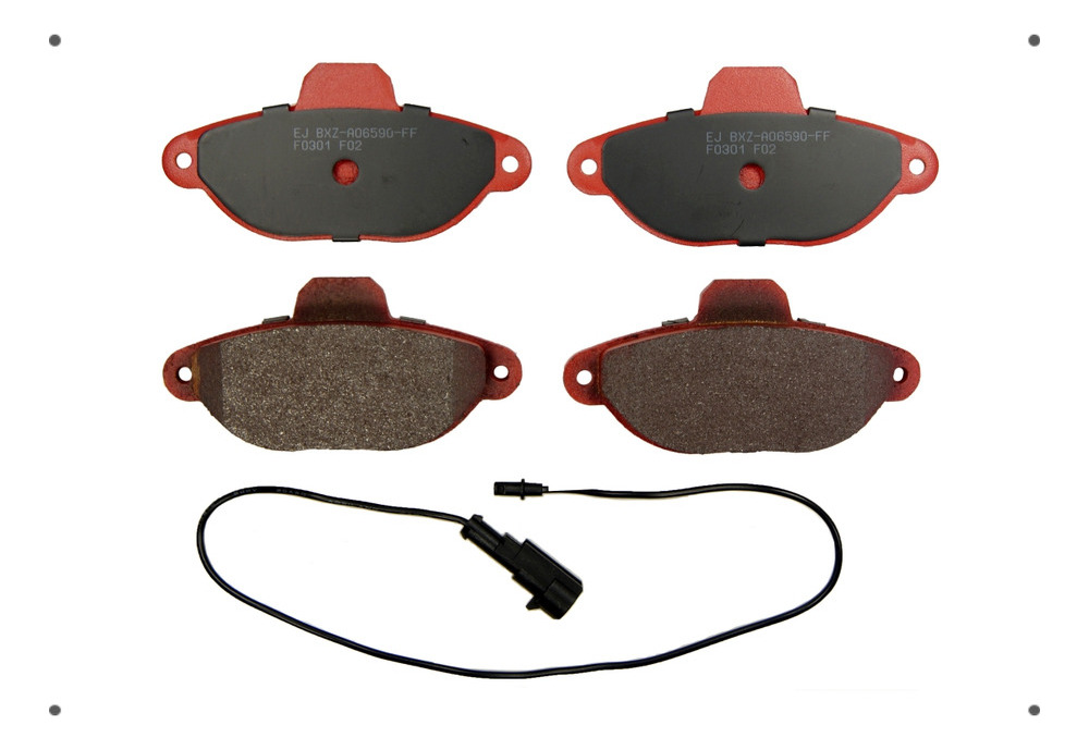 Pastilla Freno Ital Brakes Delant Para Fiat Panda 2005 2016