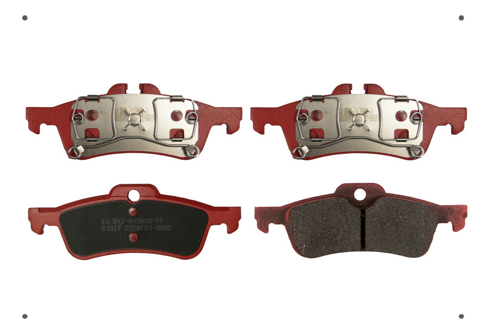 Pastilla Freno Ital Brakes Tras Para Mini Cooper 2000 2010