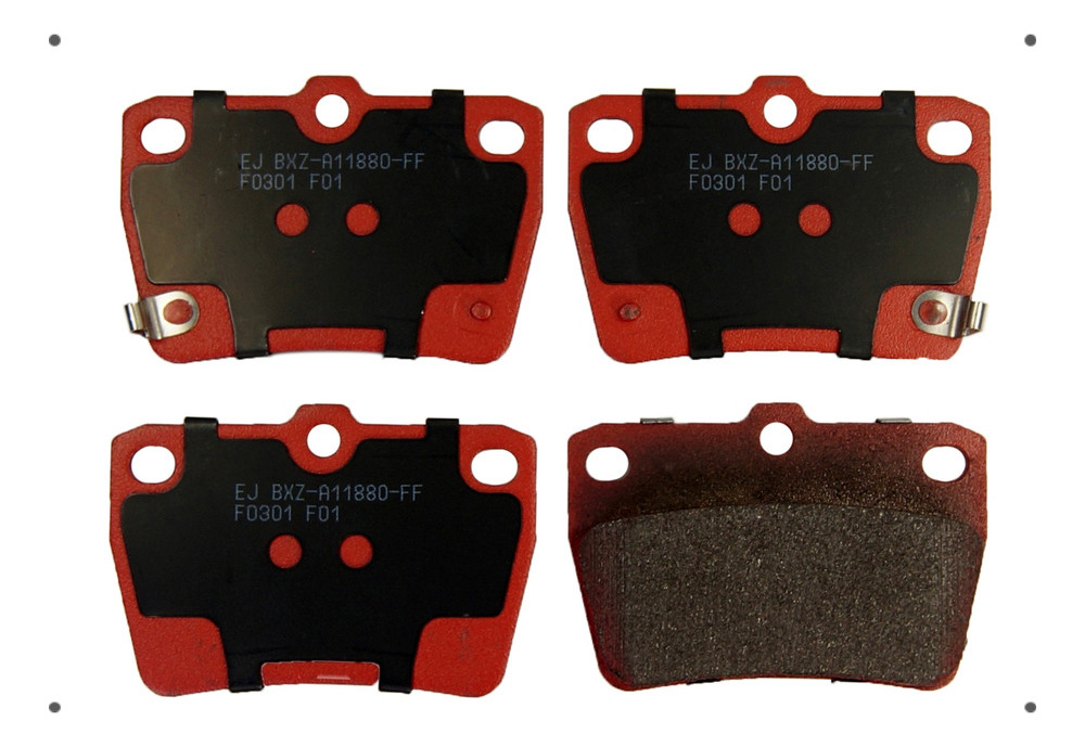 Pastilla Freno Ital Brakes Tras Para Chery Tiggo 2008 2016