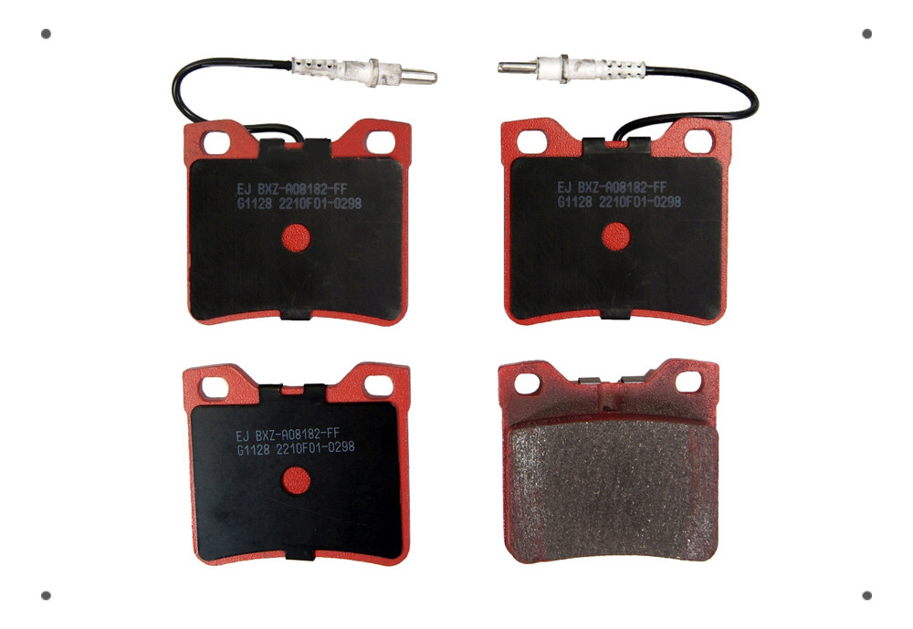Pastilla Freno Ital Brakes Tras Para Peugeot 406 2000 2008