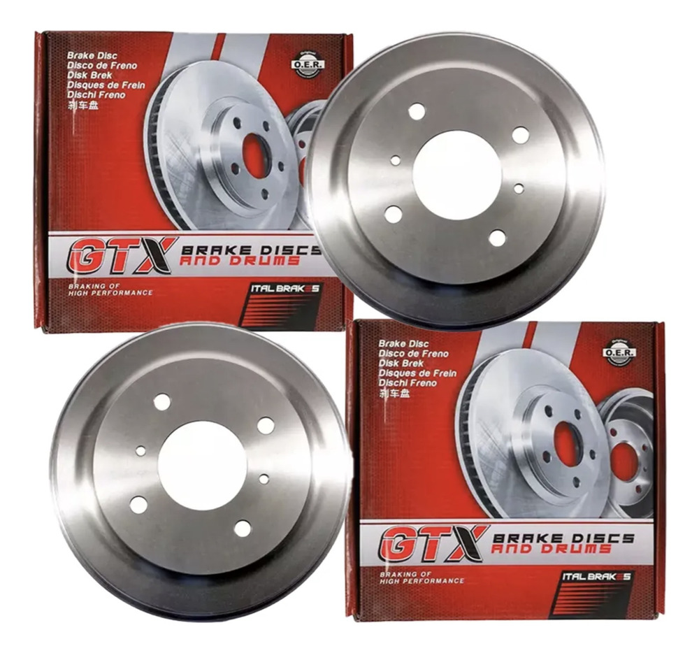 Par Tambor Freno Gtx Para Nissan Sentra 2000 2011